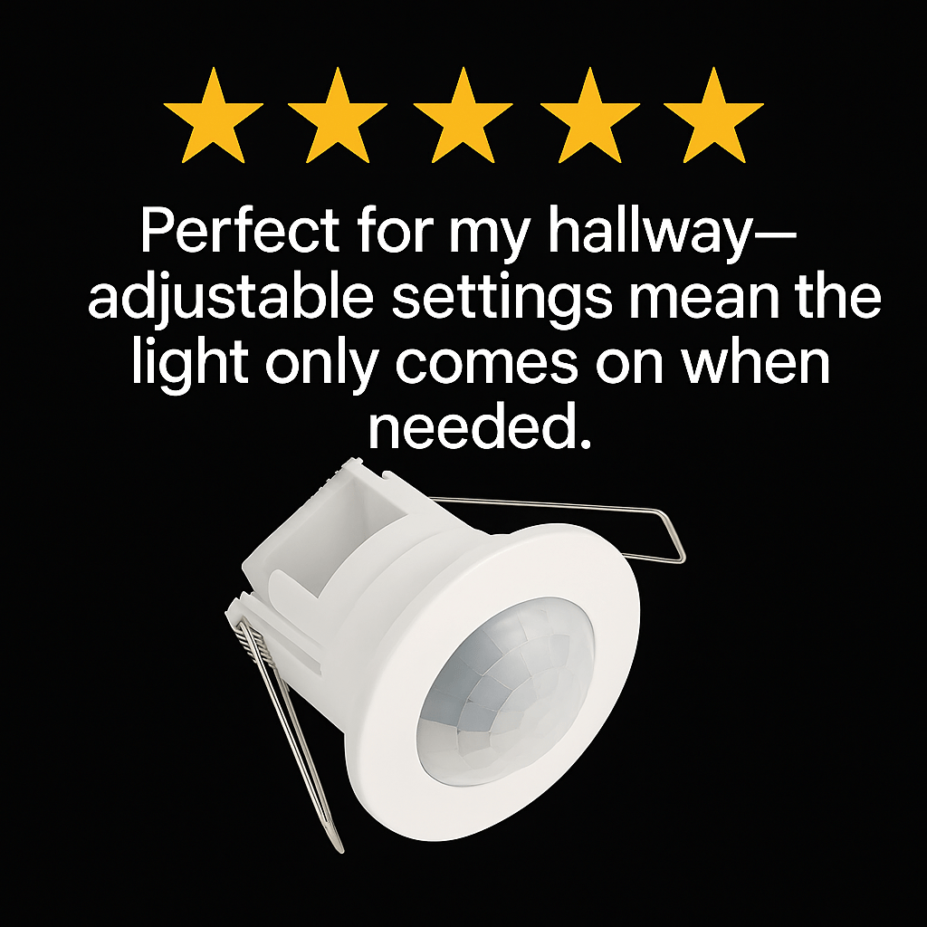 220V Recessed PIR Motion Occupancy Sensor