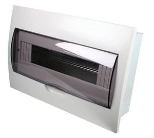 White Indoor Flush Distribution Board Door