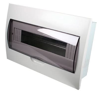 White Indoor Flush Distribution Board Door