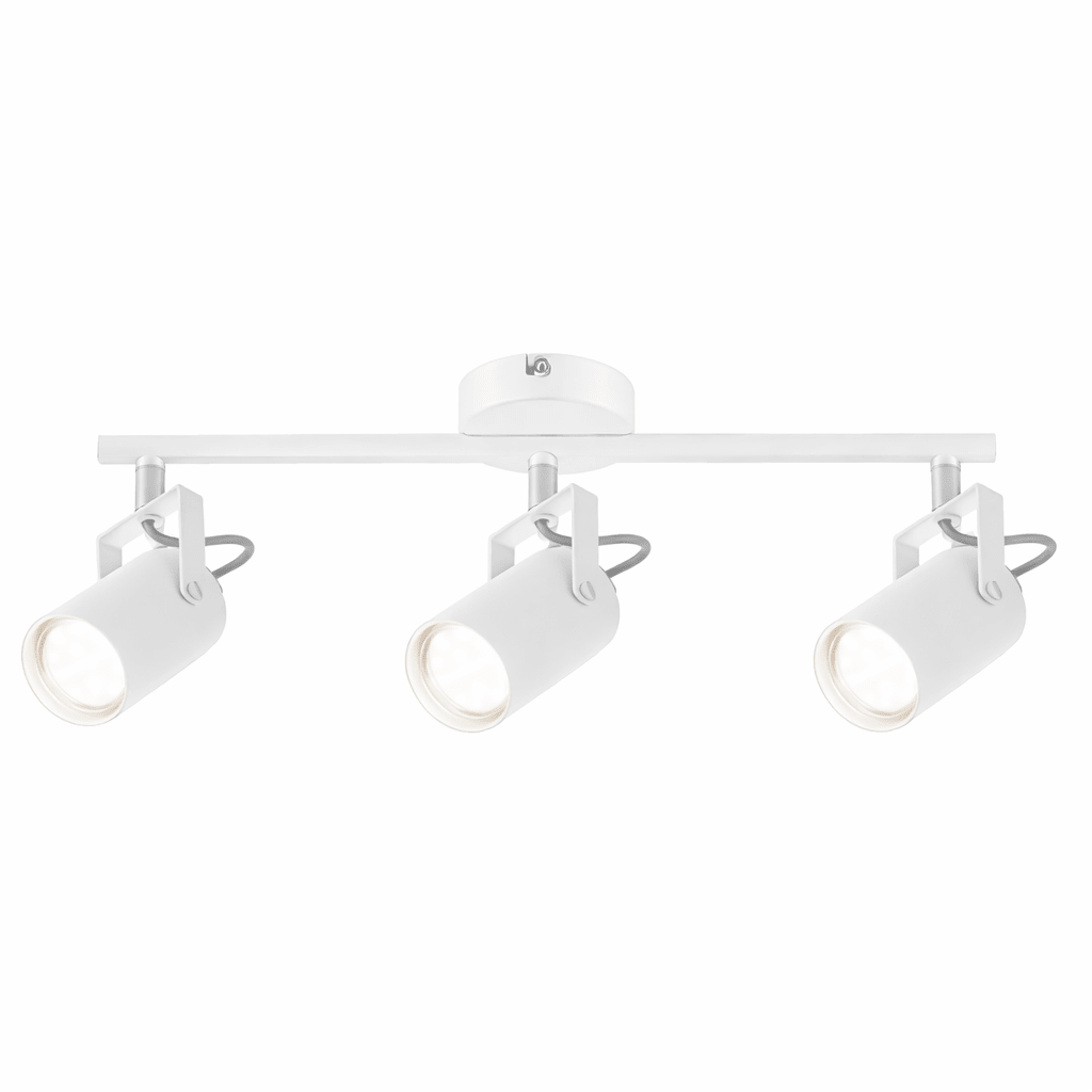 3 Light White Ceiling Spotlight