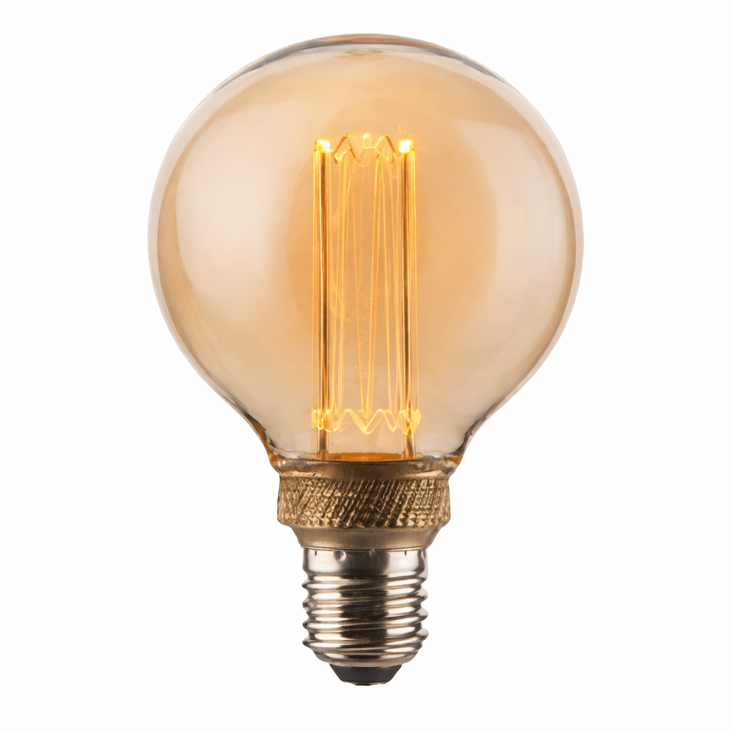 Decorative LED Bulb - G95 Glass Filament 1800K