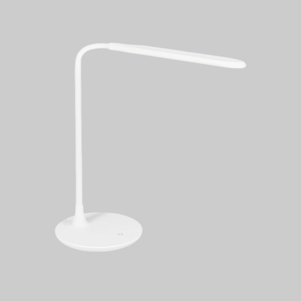 Flex White LED Desk Lamp
