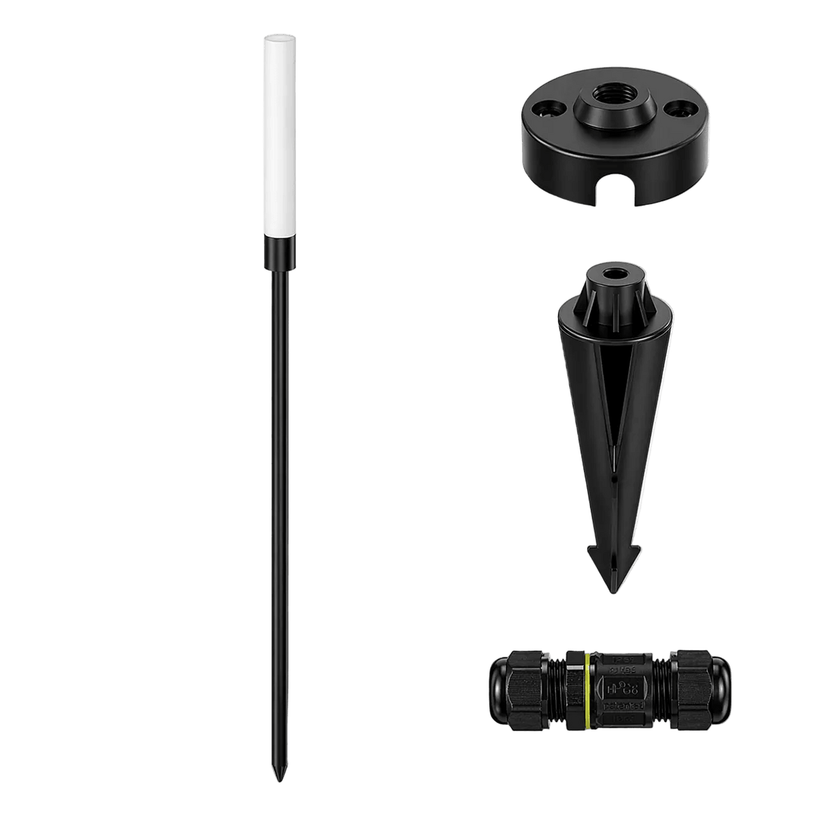 Pixie Garden Black LED Spike Light