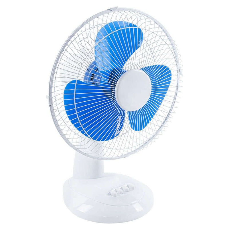 Portable solar-supported fan for camping patio and home use