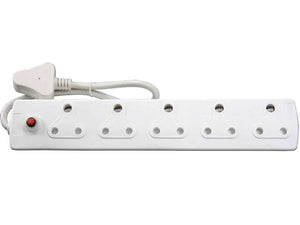 Multi Plug Adaptor - 5 Way with Surge Protection