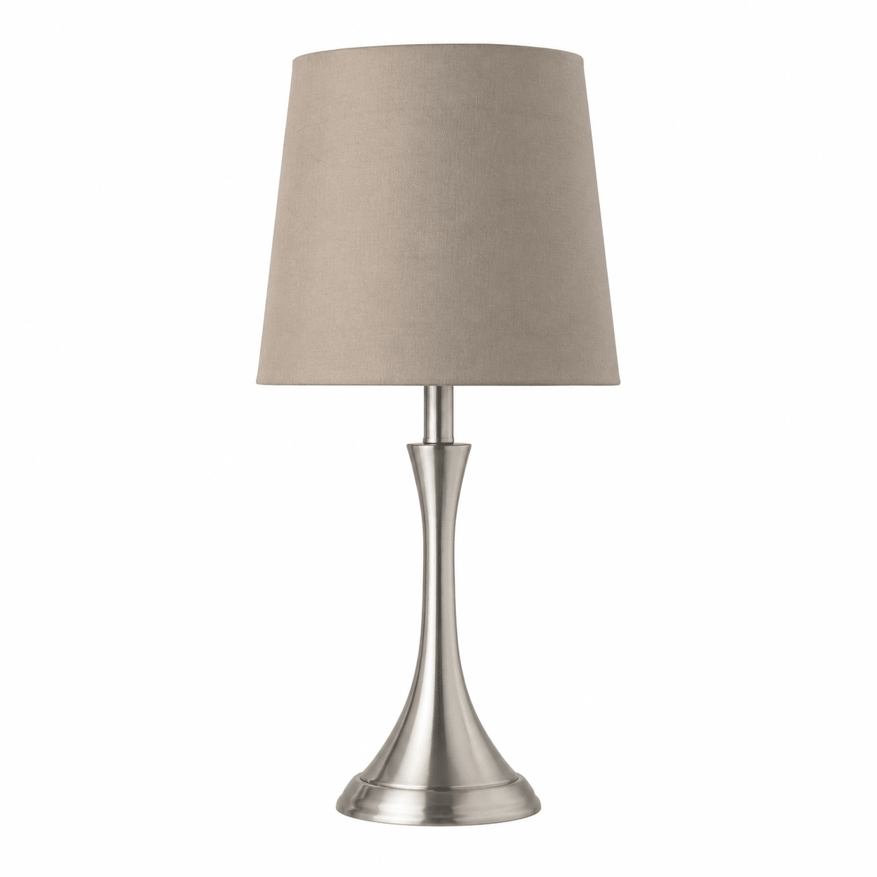 Bright Star Lighting Satin Chrome Table Lamp