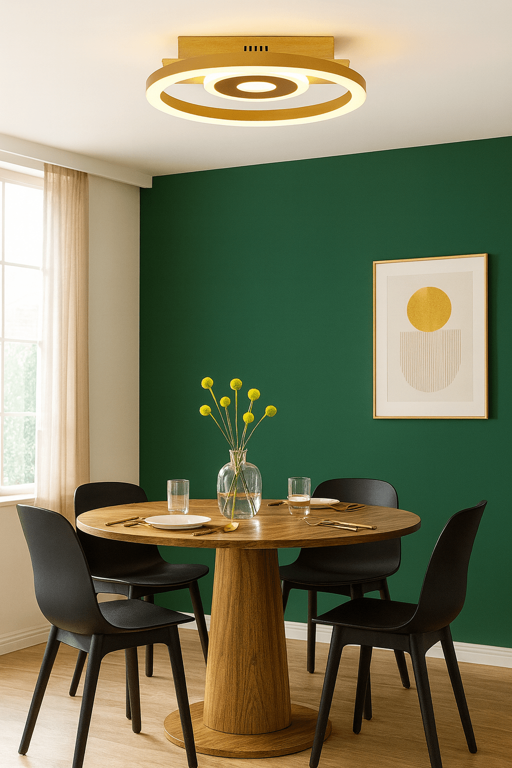 LED Moon Ceiling Fitting