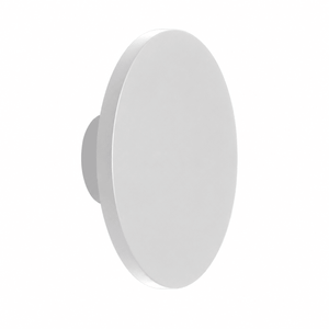 White ceiling light fixture on a white background