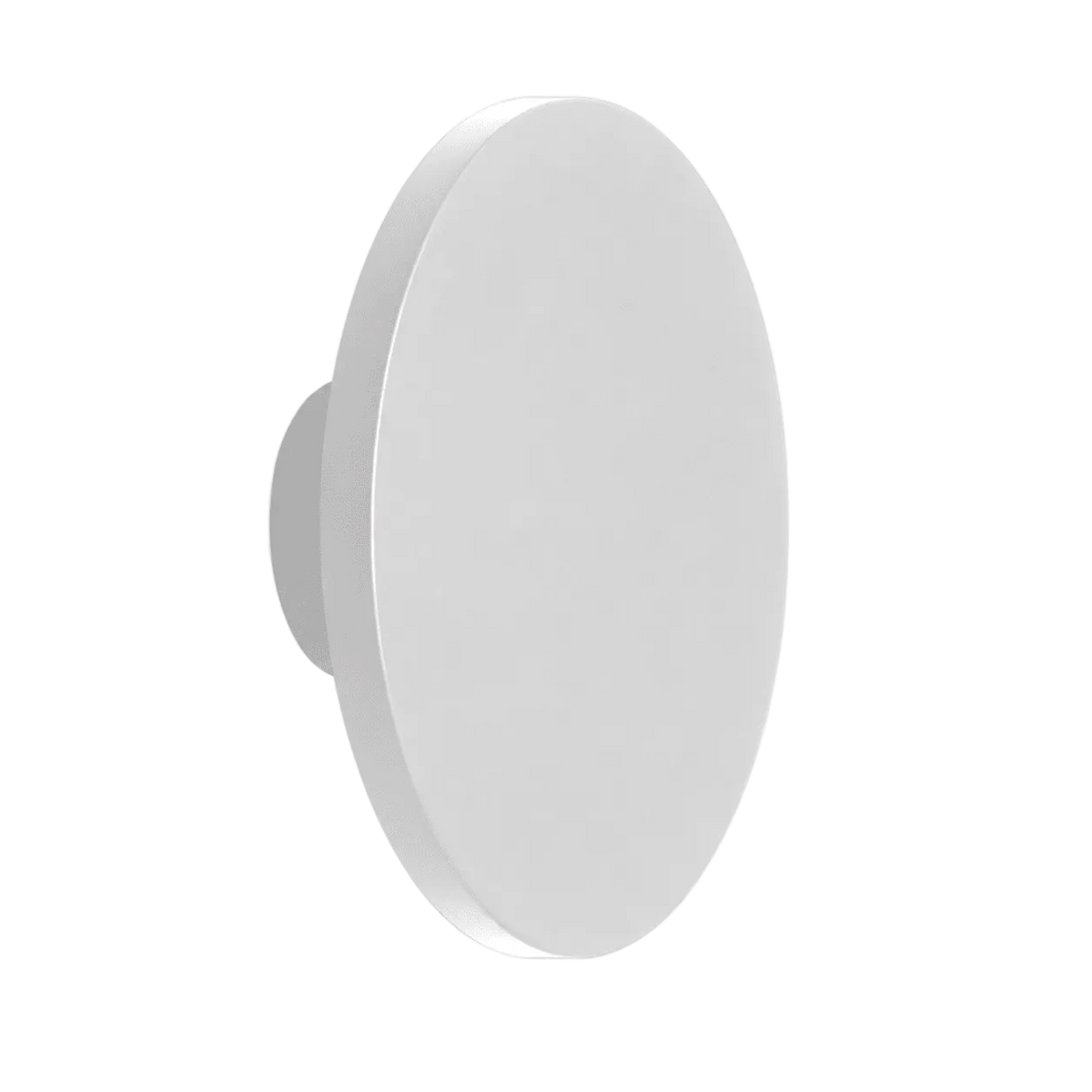 Focal Round White Wall Light - Coastal 4000K