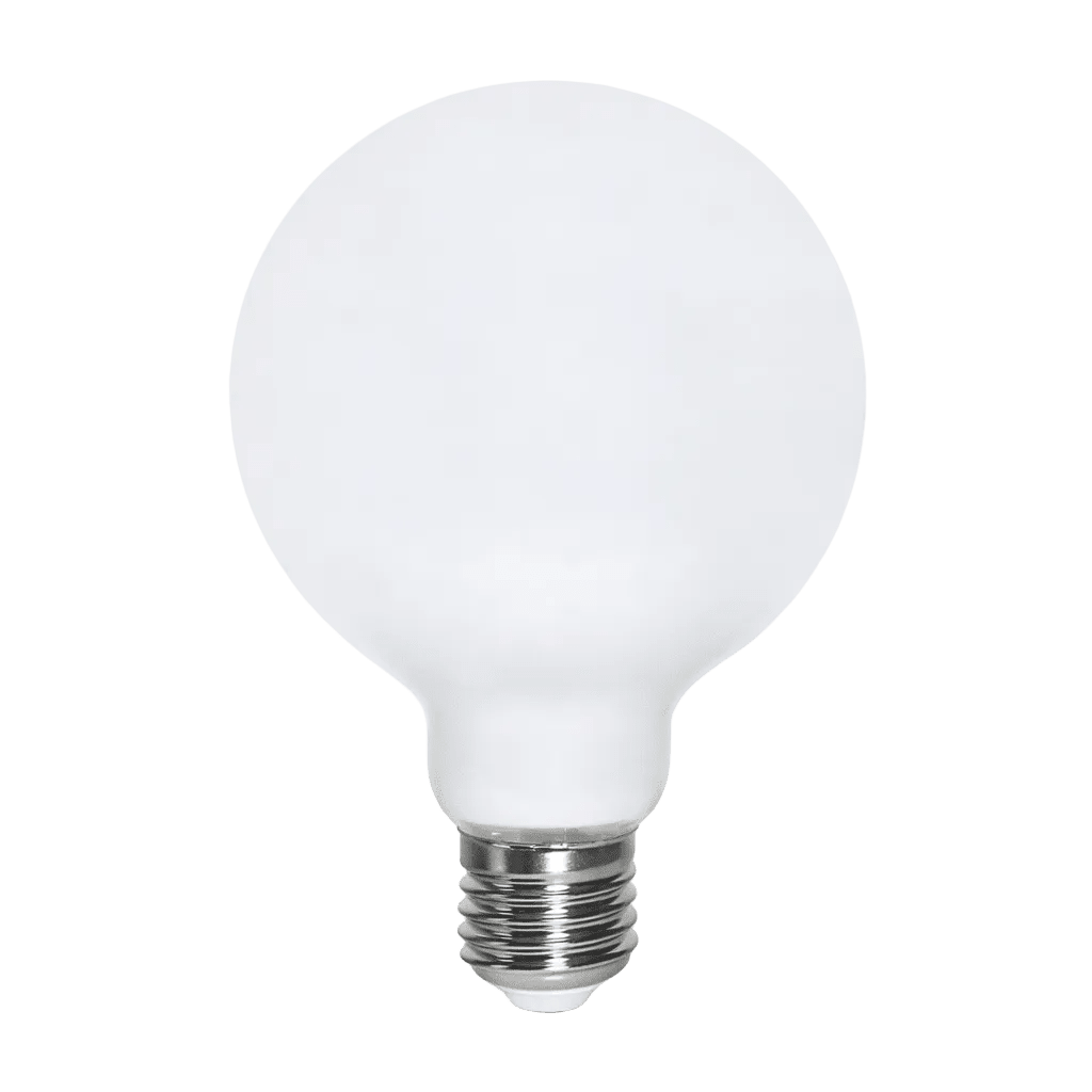 6W Dimmable Clear G95 Filament LED Bulb – E27, 3000K Warm White