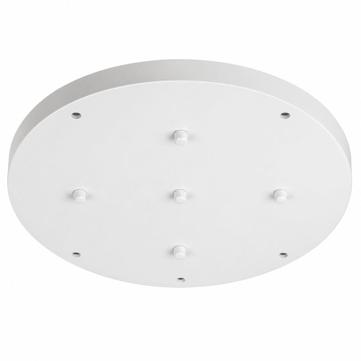 Matt White 5 Light Ceiling Cup – 450mm