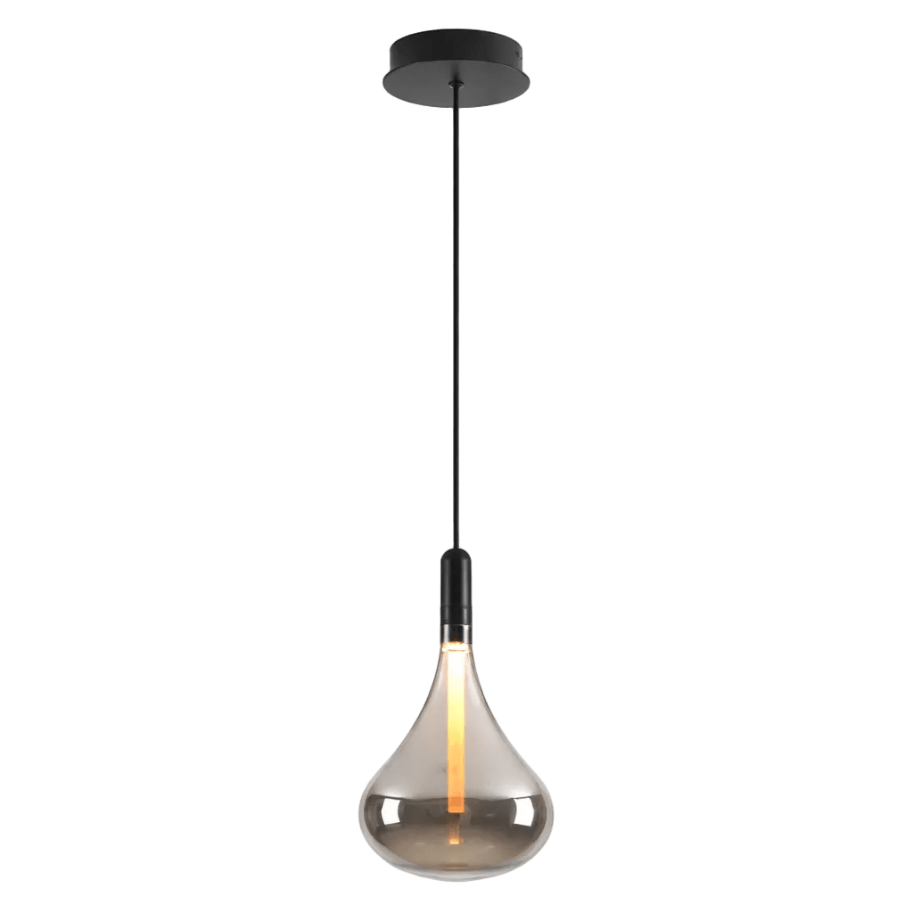 Cape Grape Smoke Glass LED Pendant Light