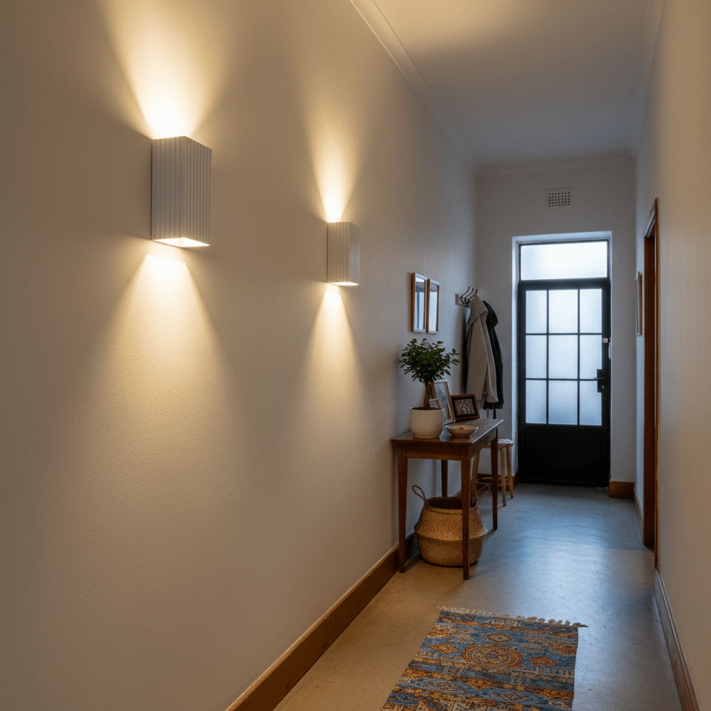 Clara Up & Down Wall Light - White