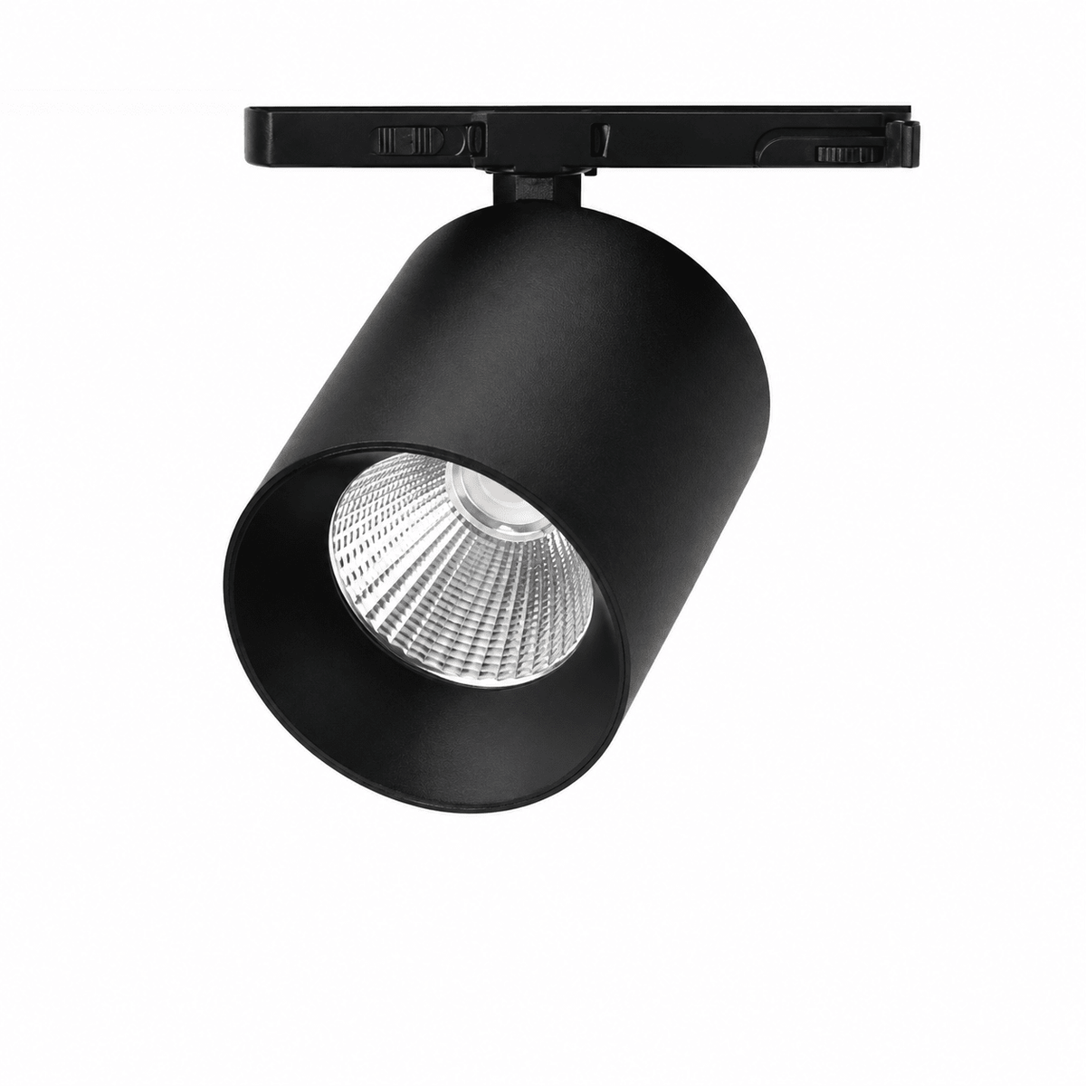 New York Black Adjustable LED Track Spot 3CCT - 4 Wire