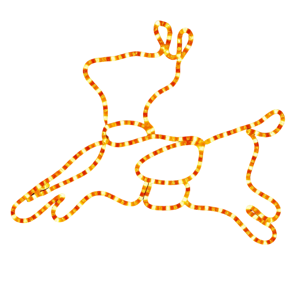 LED Christmas Lights - Reindeer Motif