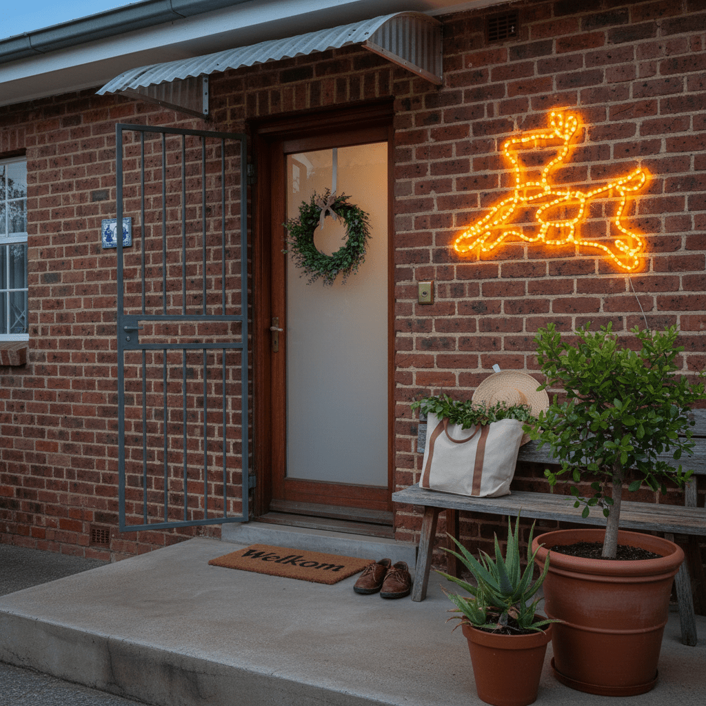 LED Christmas Lights - Reindeer Motif