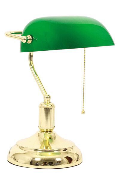 Bankers Table Lamp Green - Future Light - LED Lights South Africa