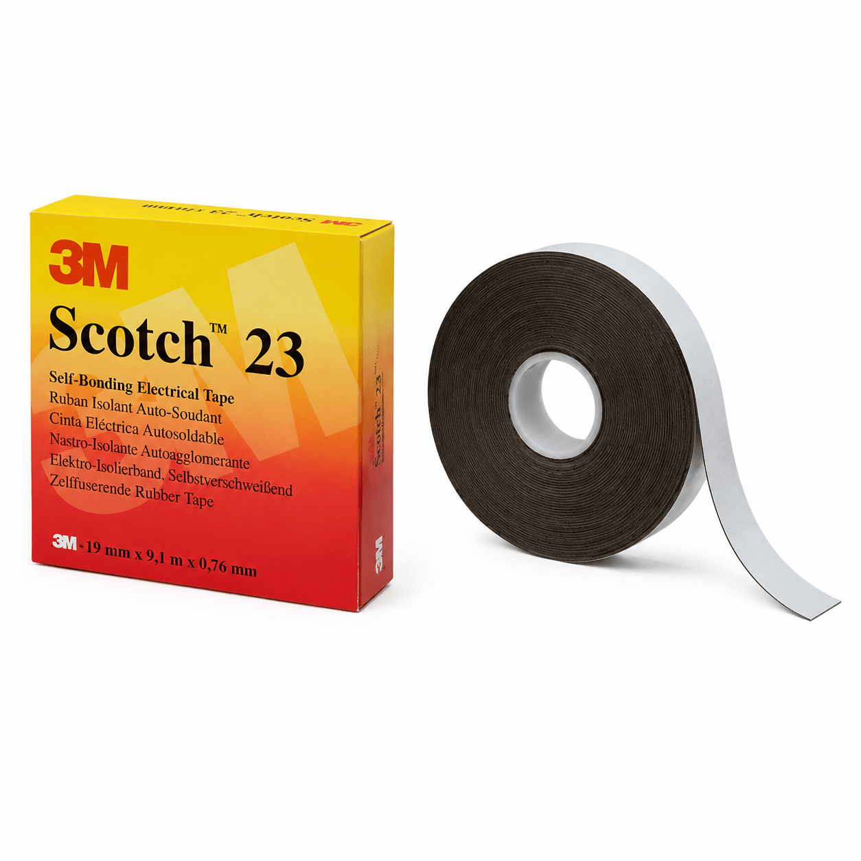 3M Scotch 23 Self-Fusing Tape - 19mm x 9m