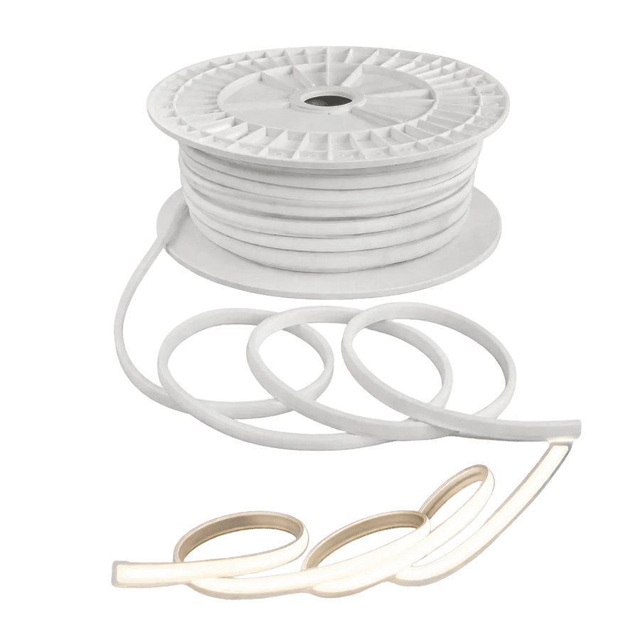 230V DYCE LED COB Strip Light - Warm White 3000K - IP65 - 50m Roll
