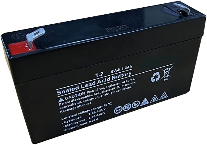 Rechargeable Batteries 6V - 1.2 AH / 3.25 AH / 4 AH - Future Light - LED Lights South Africa
