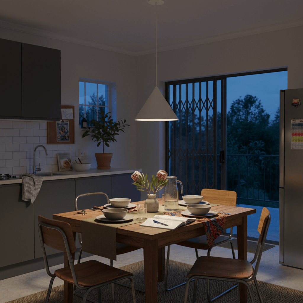 White Cone Pendant Light