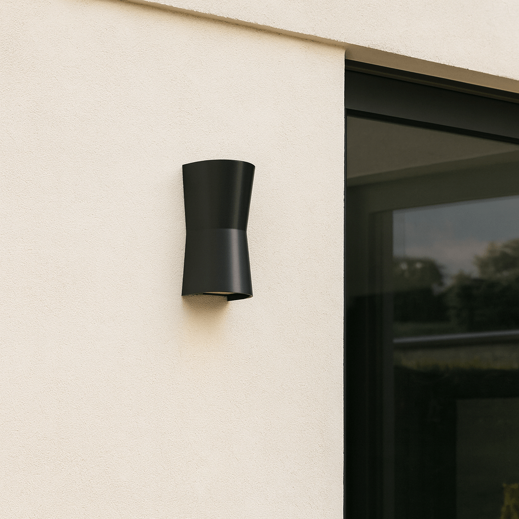 Varia Black Outdoor Wall Light IP65
