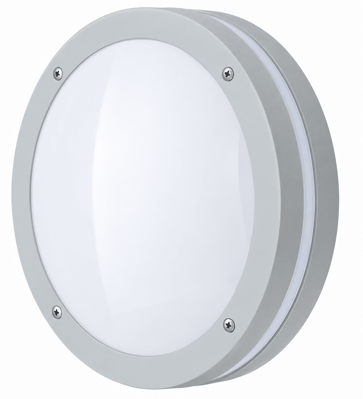 Grey LED Bulkhead - Round
