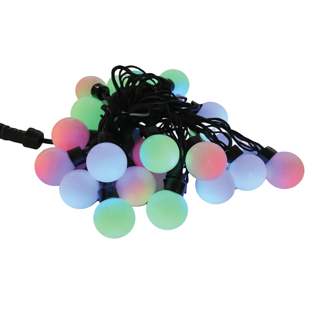 LED Ball String Lights (Connectable) - Auto RGB