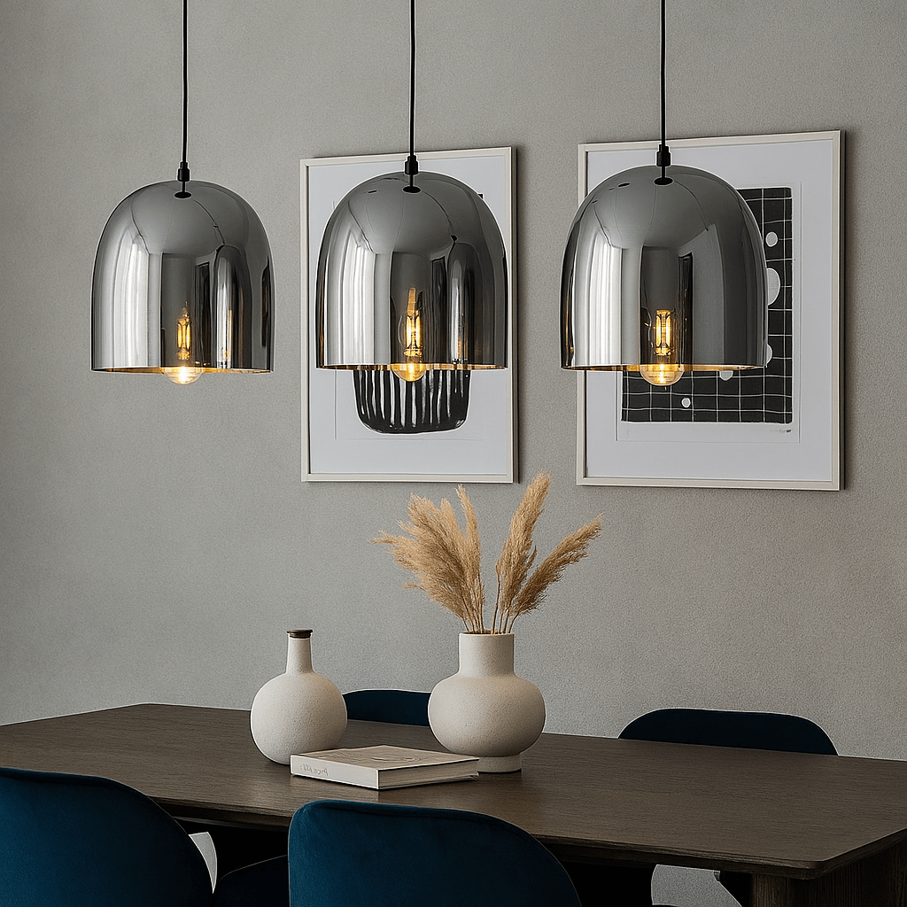 Darnall Dome Pendant Smoke