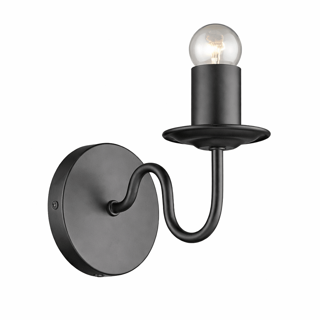 Harry Black Indoor Wall Light