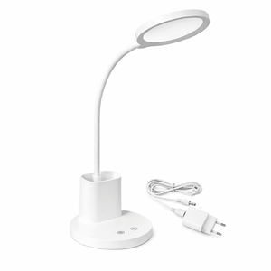 Dimmable Rechargeable LED Desk Lamp for load-shedding friendly office lighting