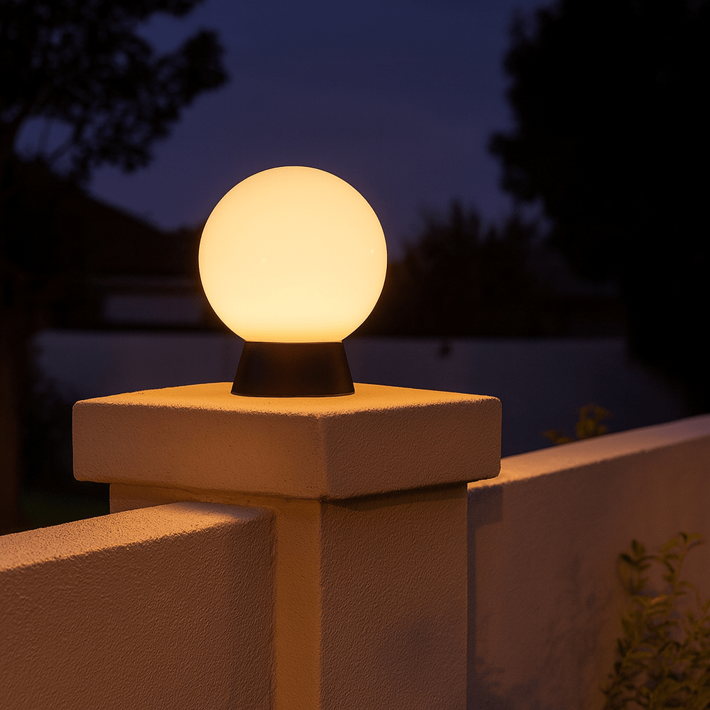 Perimeter Safety Lighting Port Elizabeth — image showing sealed outdoor LED wiring with CRI and IP context in South African home