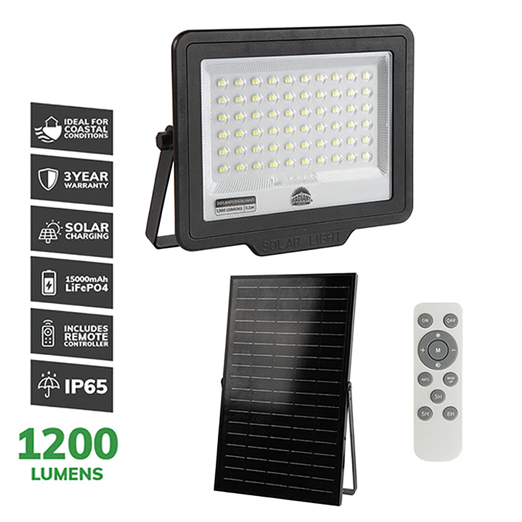 Coastal Solar Flood Light 1200