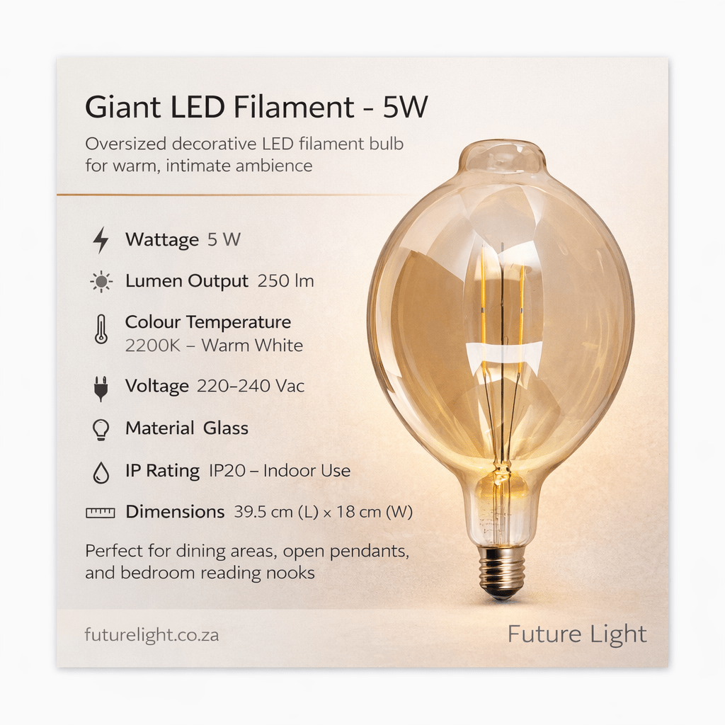 Giant LED Filament - 5W