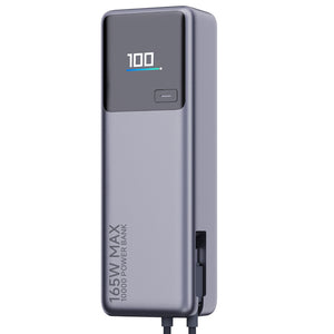 Xiaomi 165W Power Bank 10000mAh (Integrated Cable)-Silver - product image