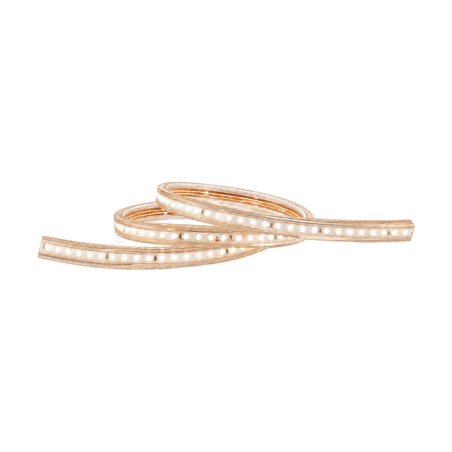 230V LED Strip Light - 6W/m - Warm White 2800K - IP65 product image on a transparent background