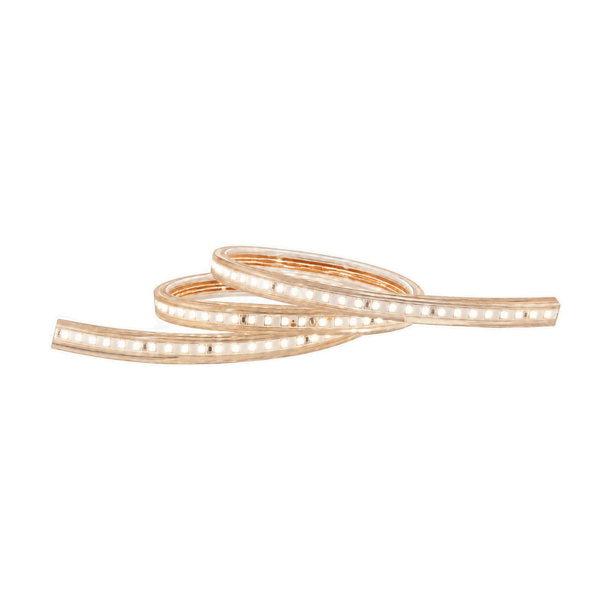 230V LED Strip Light - 6W/m - Warm White 2800K - IP65 product image on a white background