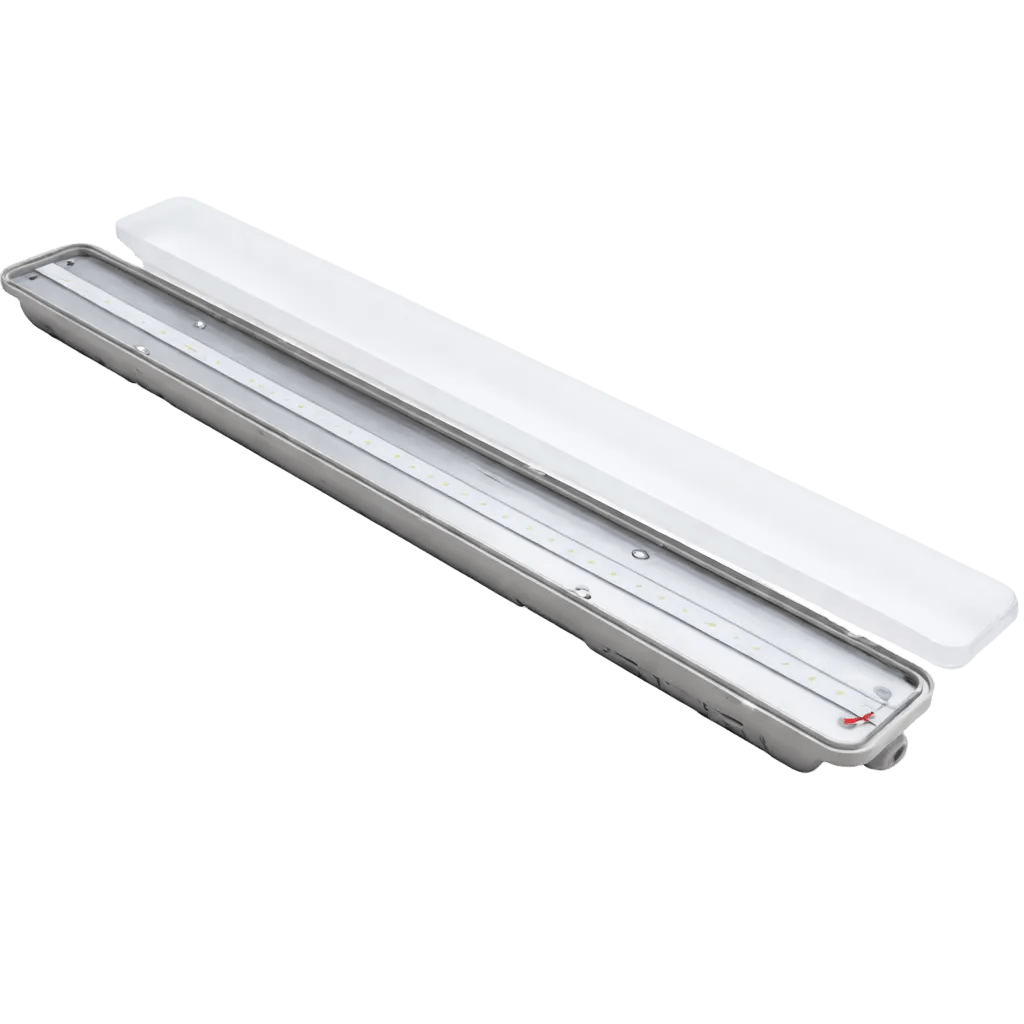 LED Garage Light - Weatherproof LED Tube with Motion Sensor - 1480mm (48 Watts)