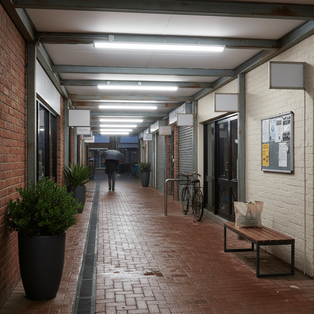 LED Garage Light - Weatherproof Tube With Motion Sensor