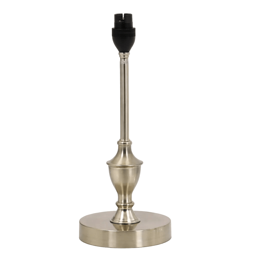 Satin Chrome Table Lamp