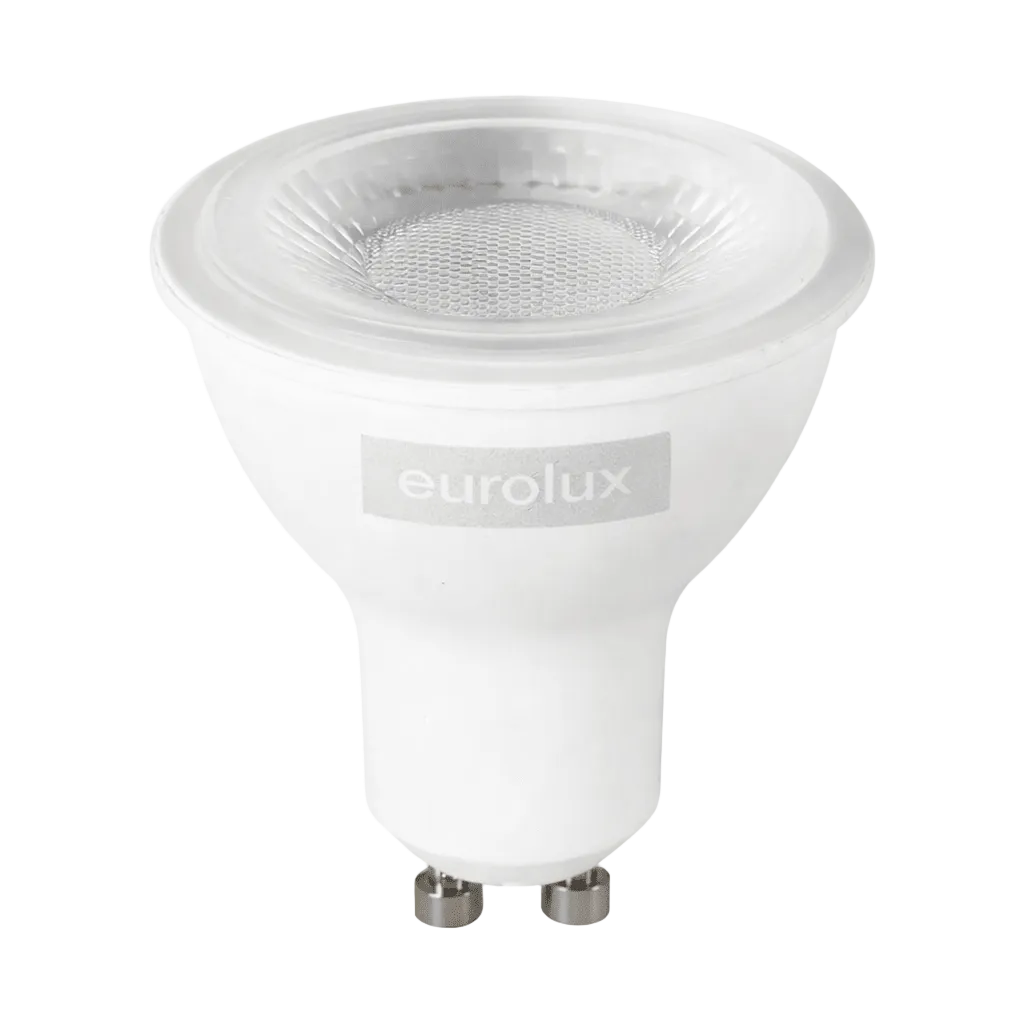 6.5W GU10 LED Downlight - 3000K Warm White - Dimmable