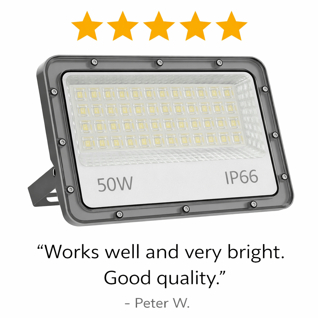 LED Flood Light - 50W (3 Year)