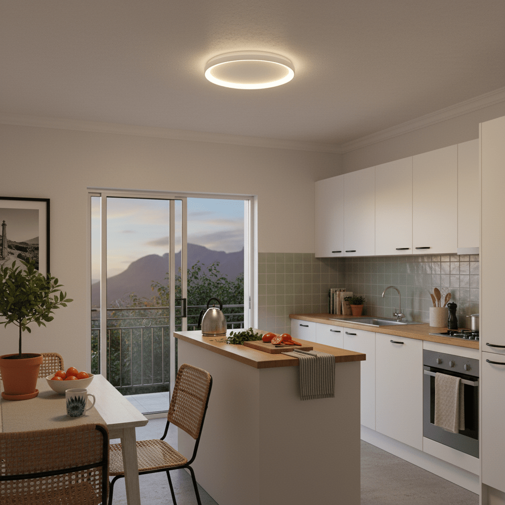 White LED Ceiling Light - Dimmable