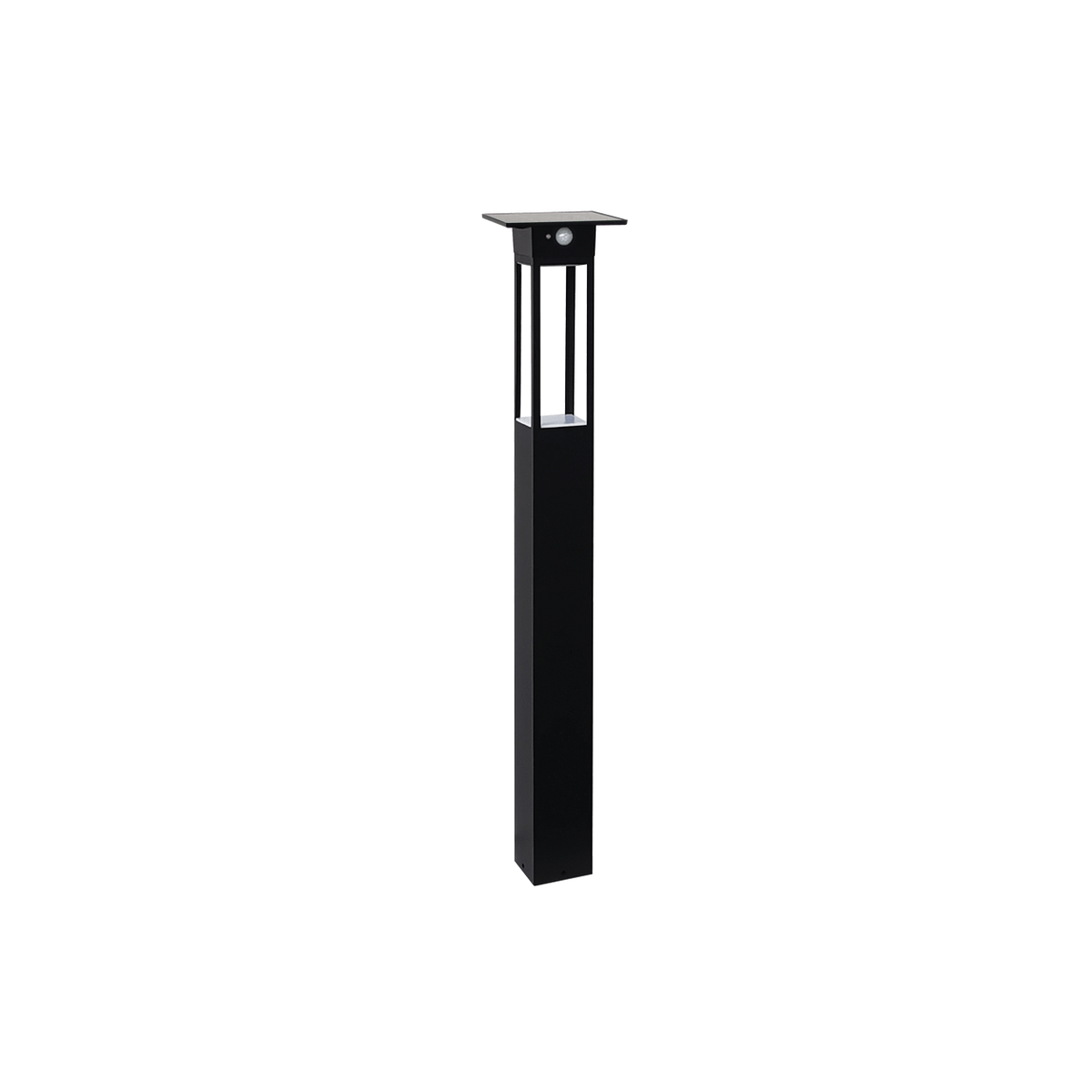 Outdoor Solar Bollard — transparent background, 1254 × 1254