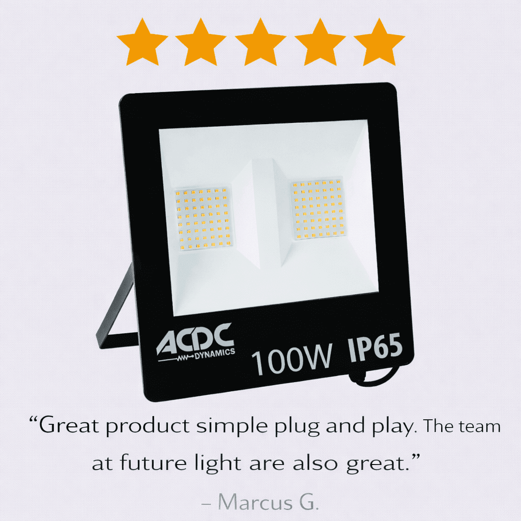 LED Flood Lights - 100W Day Night