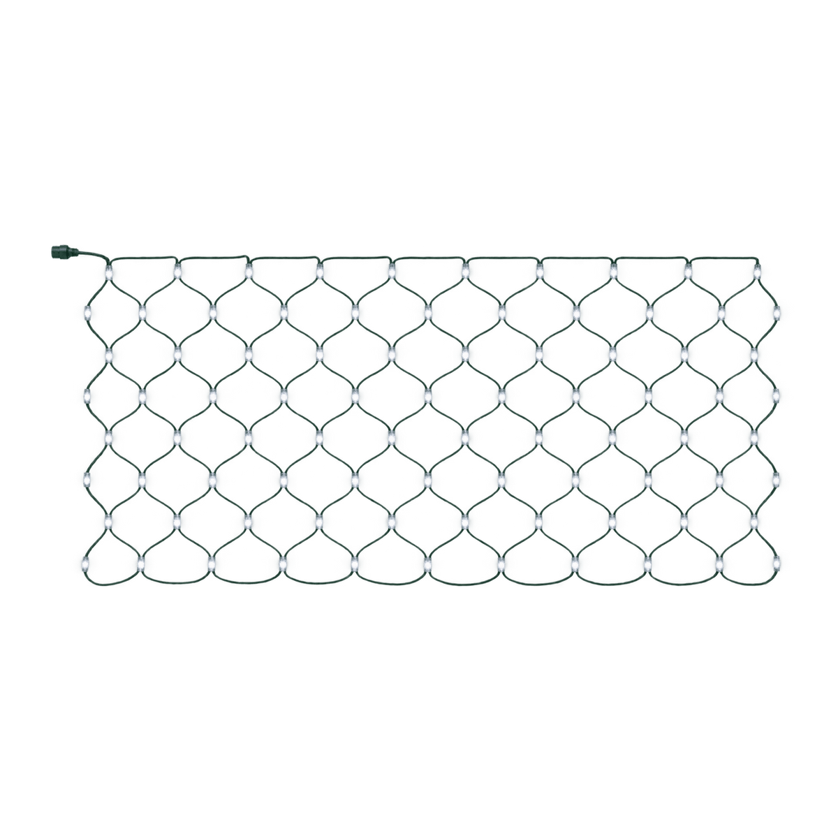 LED Fairy Net Lights - 1.5 x 3m Outdoor - Green / Daylight — transparent background, 1254 × 1254