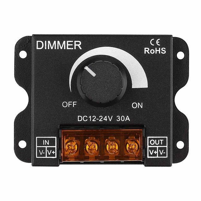 LED light dimmer for installation in home