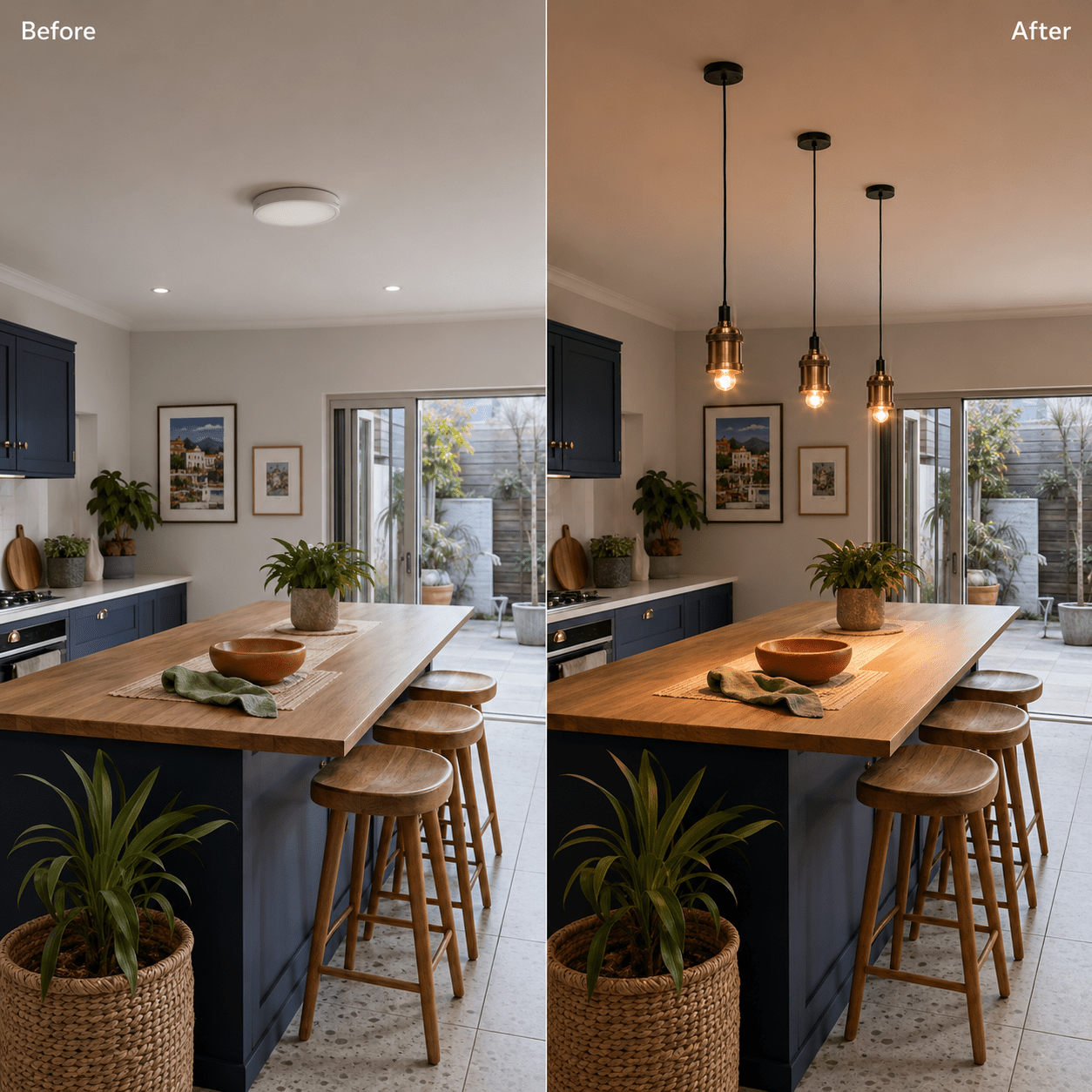 Pendant - Ceiling Rose Kit