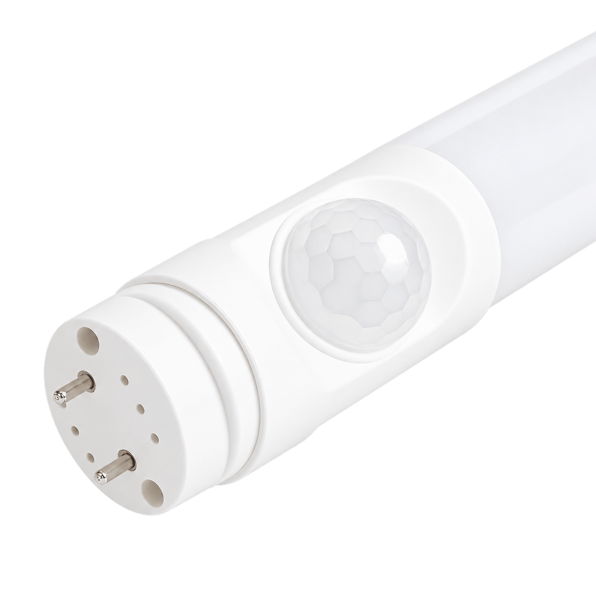 PIR Motion Sensor T8 LED Tube - 600mm - 9W - 4200K Cool White — transparent product image