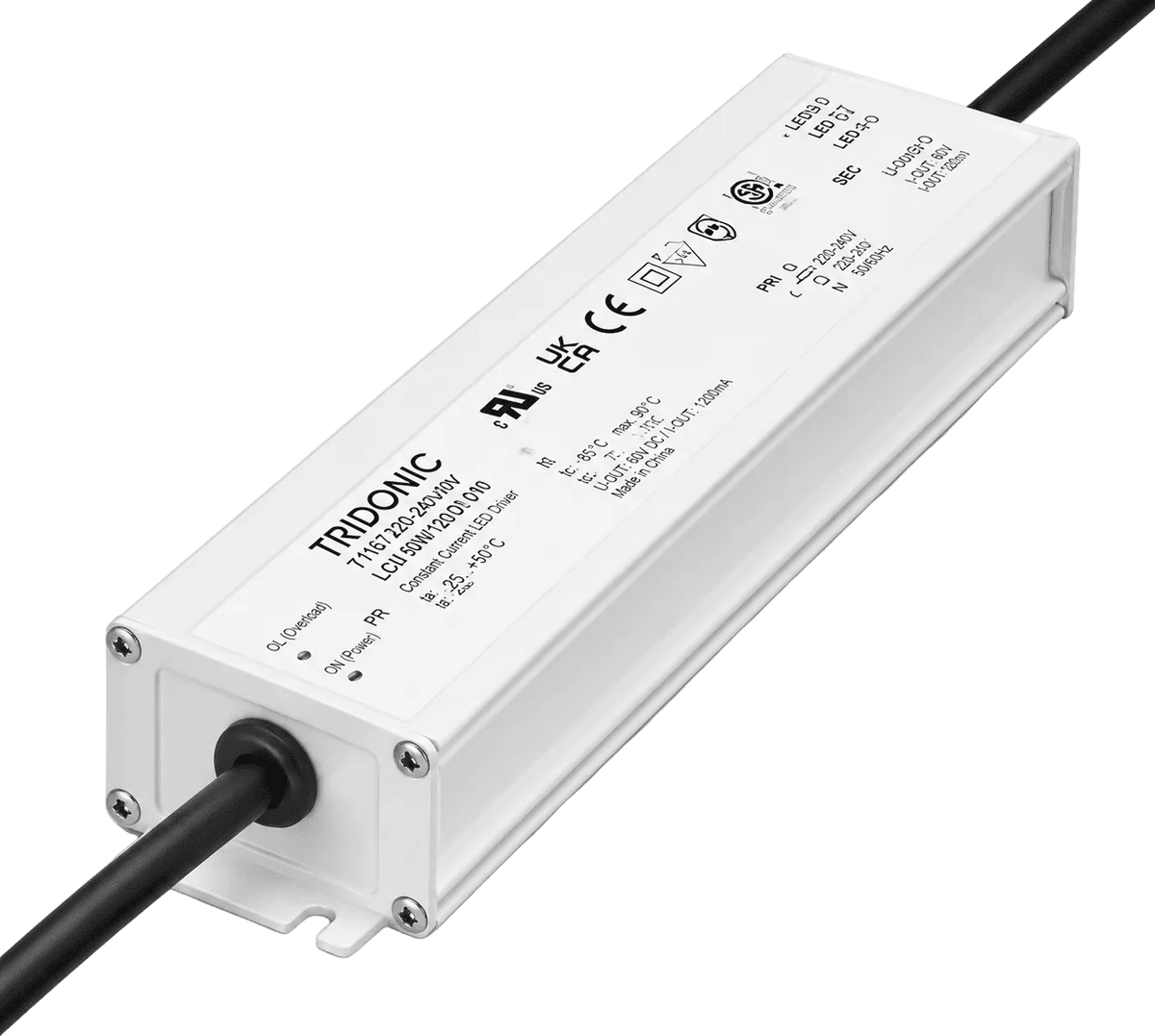 LED Power Supply - Tridonic 12Vdc, 15W, IP67